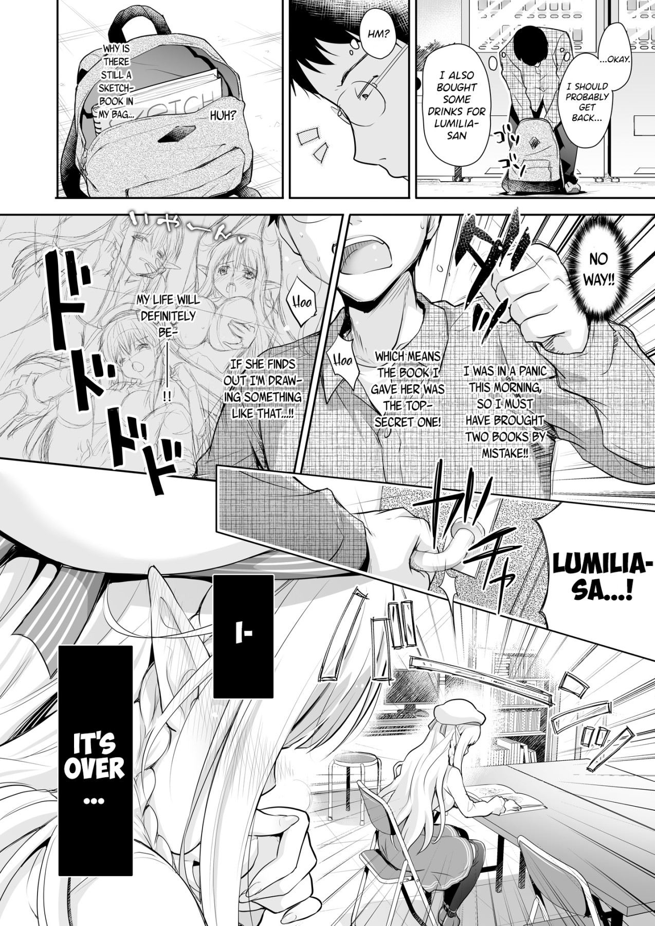 Hentai Manga Comic-ELF PRINCESS OF OTAKU CLUB-Read-10